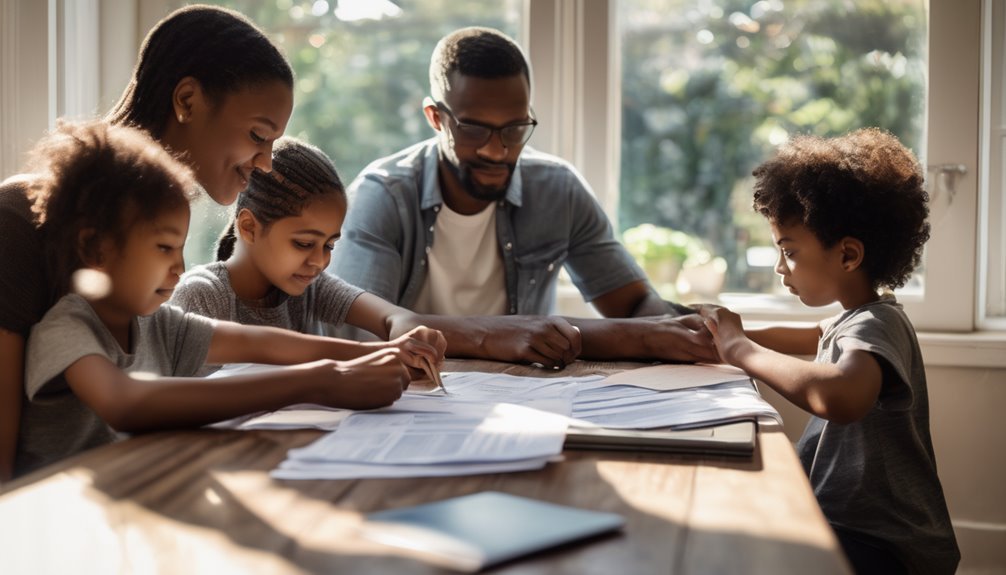 Cómo pueden incluirse los miembros de la familia en una solicitud 186